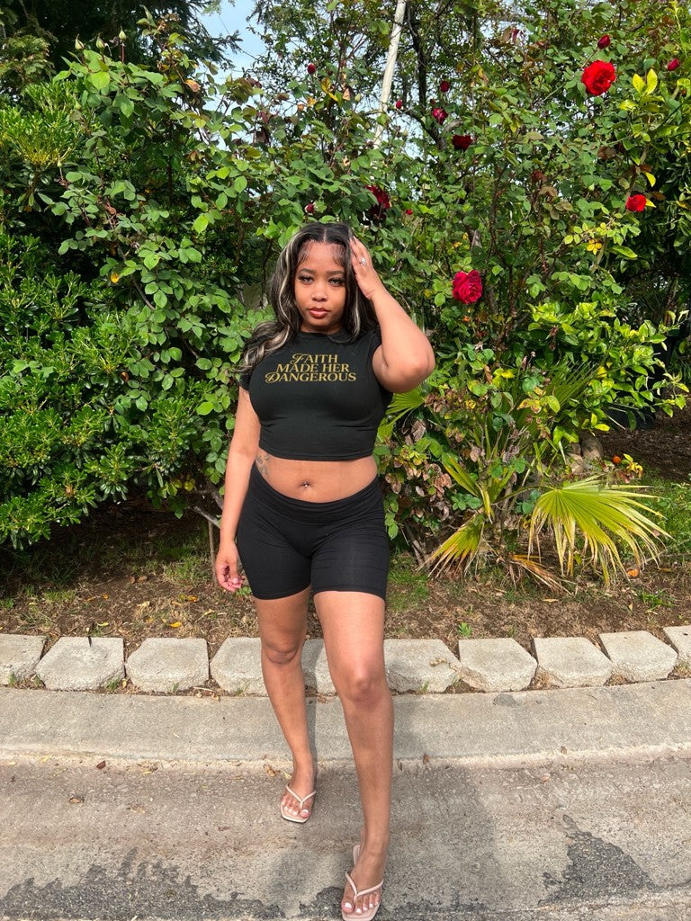 “Faith Made Her Dangerous” Crop